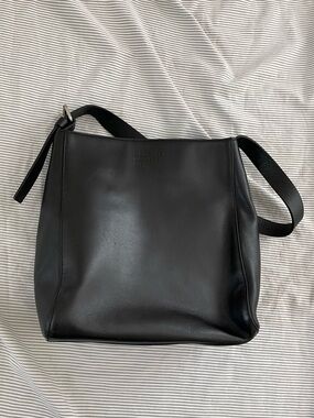Margaret Howell black leather bag